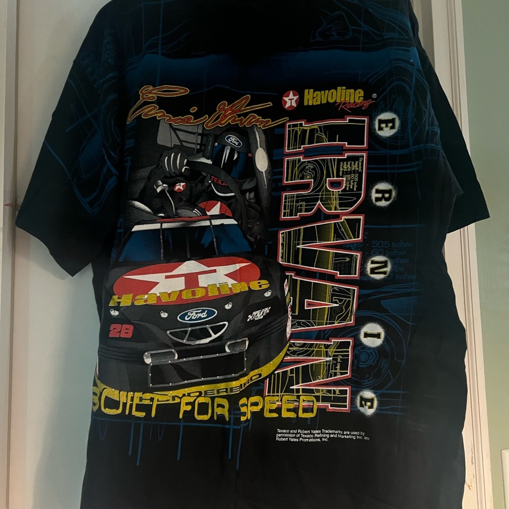 Nascar Black and Blue Short Sleeve Tee